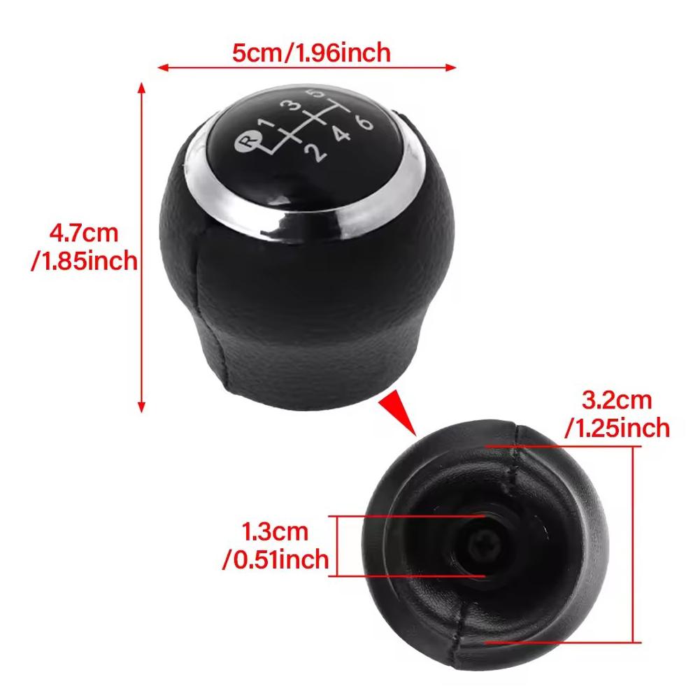 6 Speed Gear Shift Knob for Toyota Corolla Verso Auris Aygo For Rav4 Avensis For Yaris Manual Gear Lever