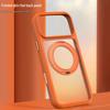 Compatible iPhone 17 Pro Max Magnetic Protective Case - Drop-proof, Rotating Air Matte Holder.