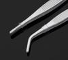 Stainless Steel 304 Bent Tip Tweezers for Aquatic Plants and Succulent Care