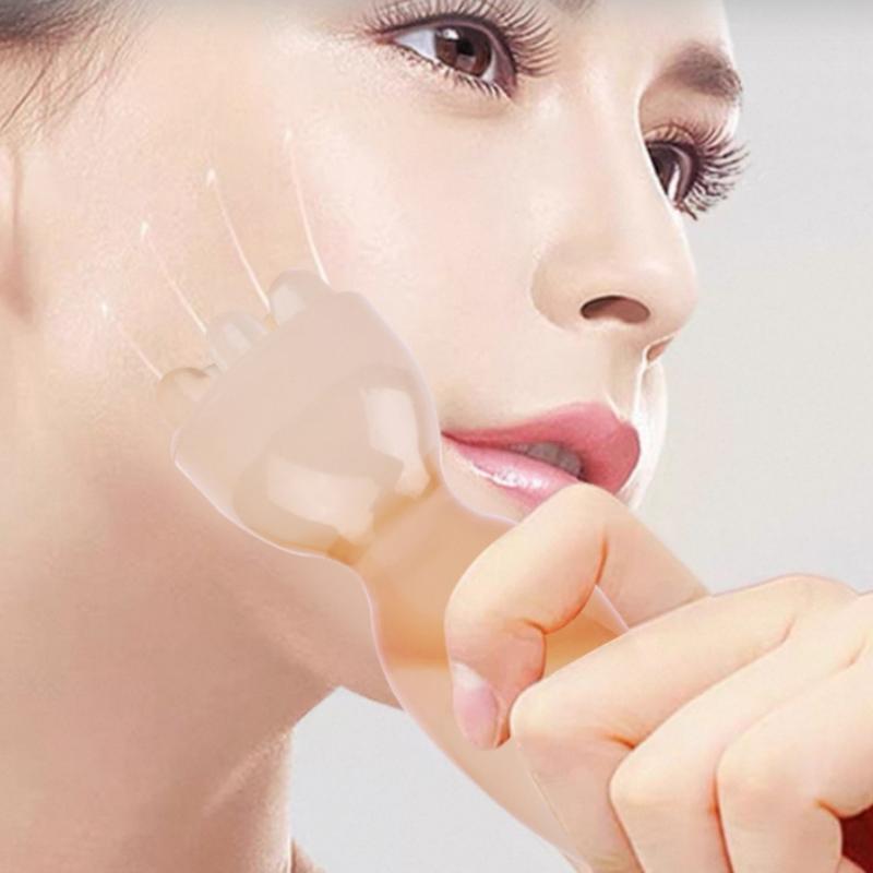 Smooth Face Massage Tool Resin Gua Sha Face Skin Care Massage Stick Lotus Seedpod Shape Massager Facial Physiotherapy Tool
