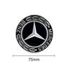 Autosticker 4 STUKS 75mm Metalen Embleem Auto Wiel Naafkap Cover Badge Voor Mercedes Benz AMG GLK GLE GLC W203 W206 W220 W205 W2