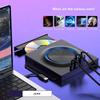 Portable External Dvds Drive Burners With USB3.0 And Type C Connectivity 5Gbps Speed Compatible for Laptop PC Computer