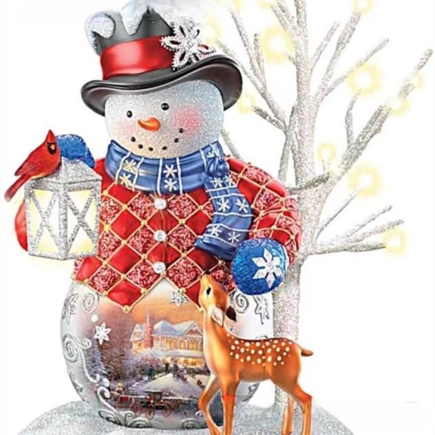 Santa Claus Acrylic Christmas Tree Pendant