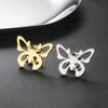 Crown Bee Butterfly Snowflake Lapel Pins Women'S Brooch Gold Color Suit Collar Badges On Backpack Stainless Steel Jewelry