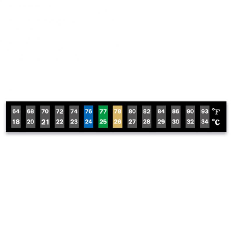 Temperature Measurement Stickers Adhesive Digital Fish Tank Fridge Sticker Temperature Control Stick-on Aquarium Thermometer