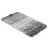Bathroom Rugs Gradient Color Anti Slip Absorbent Polyester   Bath Floor Mat for Home Entrance Restrooms