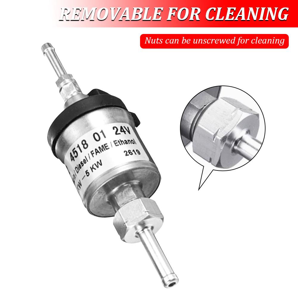 12V/24V 1KW-5KW Universal Car Diesel Air Heater For Webasto Eberspacher Detachable Electric Oil Fuel Pump Air Parking Heater