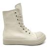 Quality Designer High Top Board Shoes Thick Sole Brand  Heightened Black Shoes Versatile Canvas Shoes Women's Boots