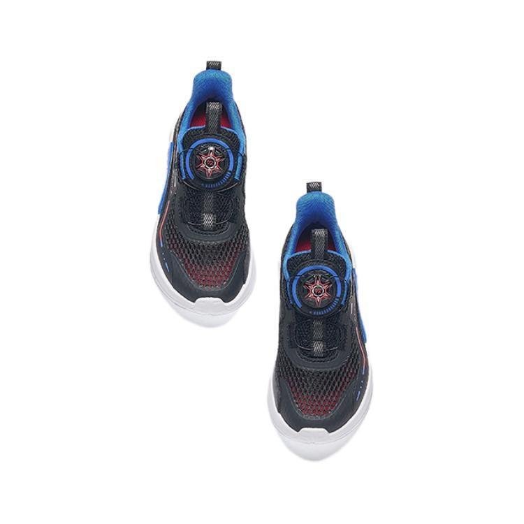 (PS) ANTA Running Series Sneakers 'Black Blue Red' Kids' A312429904-3