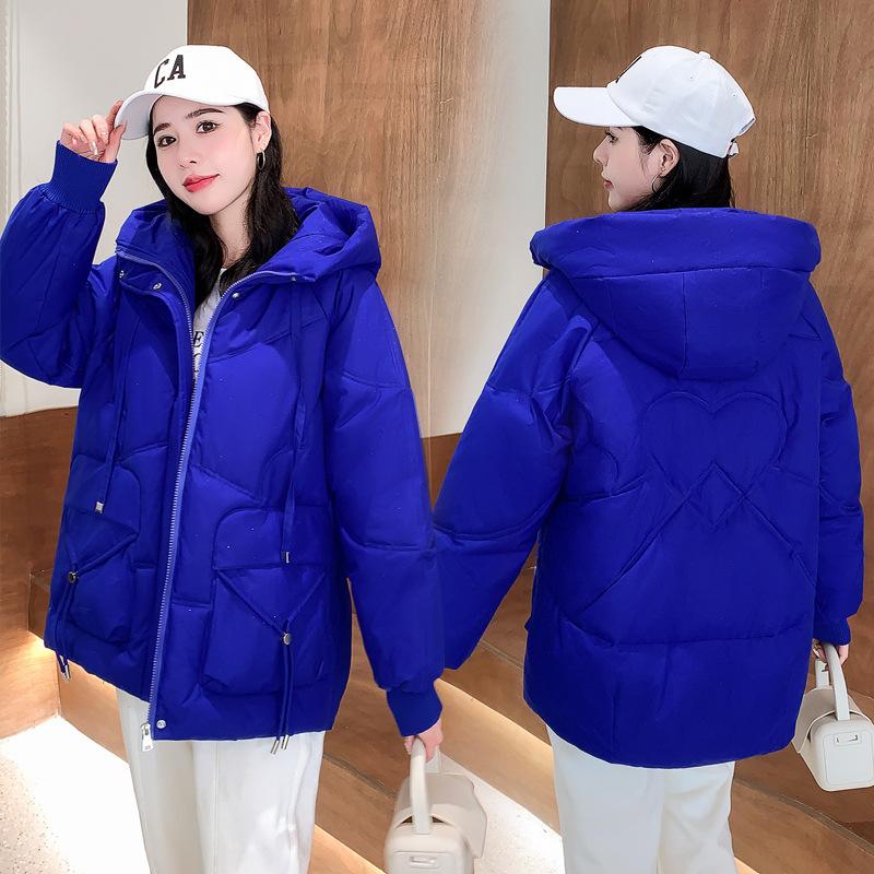 Пуховик женский короткий стиль осень-зима новый корейский стиль свободный и универсальный — фото 6