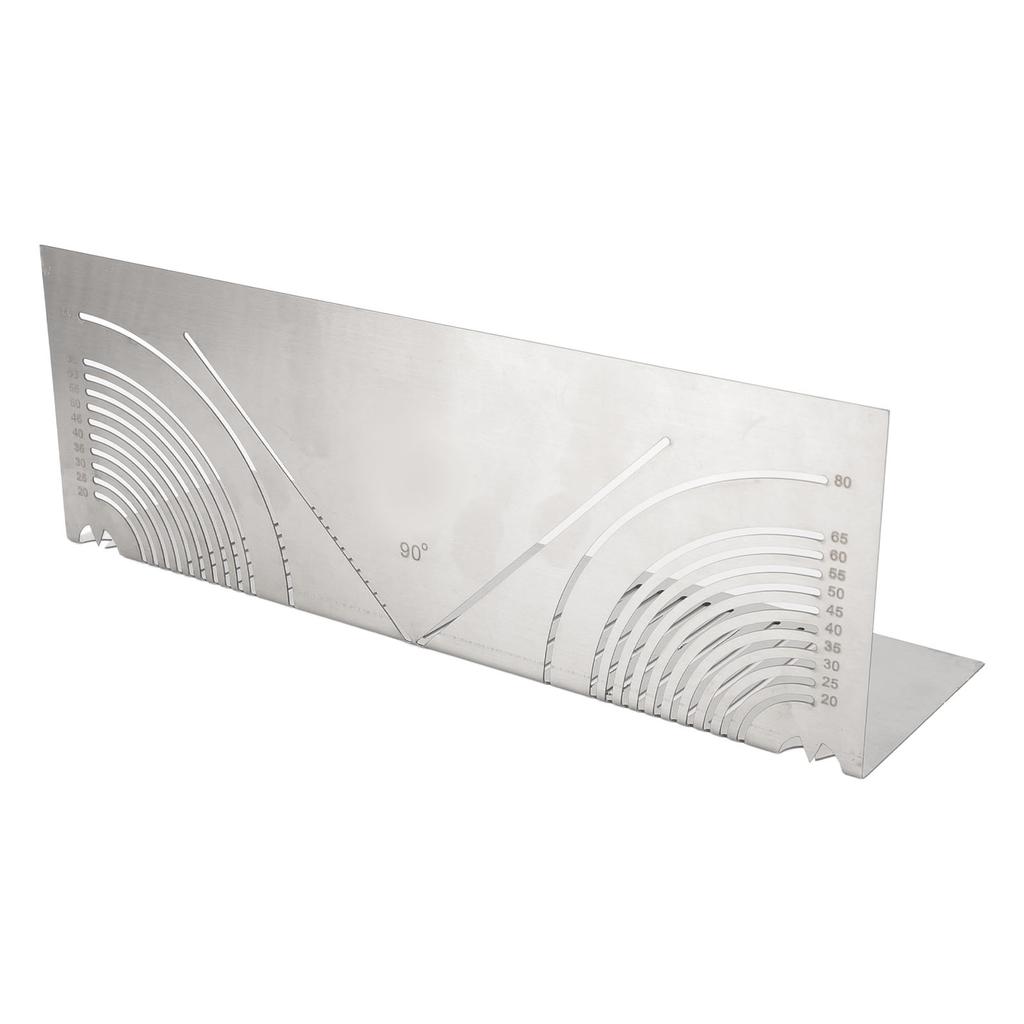 Winkelbogen Markierungswerkzeug Einstellbarer Linearbogen Doppelfunktionsanreißer Mehrzweck Metallmarkierungswerkzeug