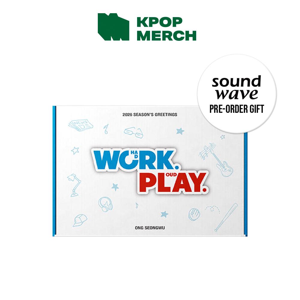 

[Предзаказ] ОН Сон У - 2026 Сезонные поздравления [РАБОТАЙ УСЕРДНО, ИГРАЙ ГРОМКО] SOUNDWAVE