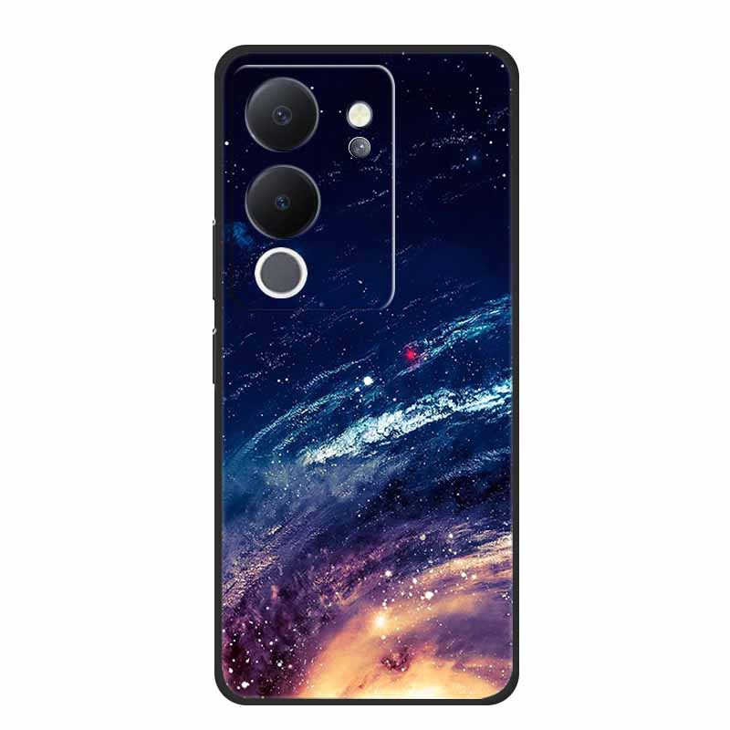 Phone Case For Vivo V30 Lite 5G Back Cover Case Shockproof Black Silicone Soft Funda For Vivo V30 Lite Case V 30 Lite Coque Capa