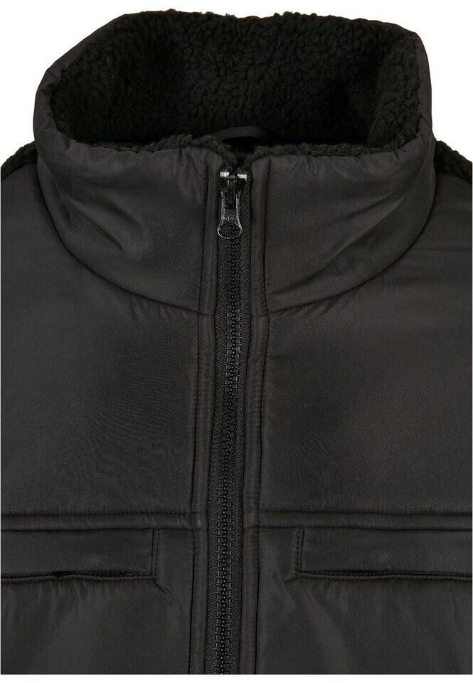 Демисезонная куртка Urban Classics Patched Sherpa Jacket schwarz