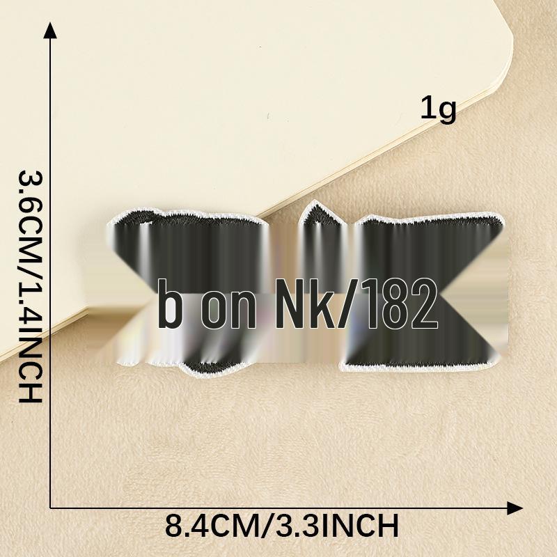 Écussons Alphabet Brodés DIY: Vêtements & Accessoires de Bagagerie