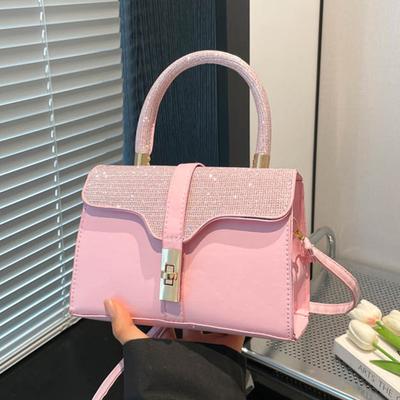 Women's Handbag 2025 New Fashion Versatile One Shoulder Crocodile Pattern Child Mother Small Square Bag Women
