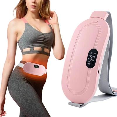 Intelligentes Heizkissen für Frauen Mädchen Bauch Abdominalwärmer Periodenpflege Schmerzlinderung Heißkompresse Vibration Tragbares Heiz-Taillenmassagegerät