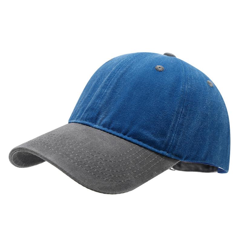 Unisex Versatile -matched Washed Baseball Hat Men and Women's Casual Sports Light Plate Cap Spring Summer Snapback Sun Hats