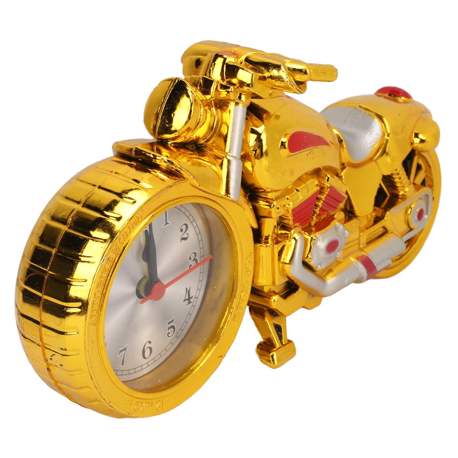 

Мотоциклетный будильник настольный винтажный настольный часы времени металлический мотоциклетный арт настольное украшение для