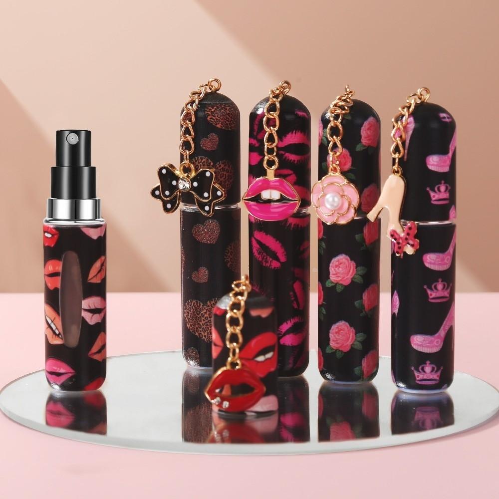 

5ml Mini Perfume Bottle Empty Spray Atomizer Bottle New Spray Rotating Bottle 1