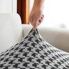 Thick Grid Jacquard Sofa Cushion Cover Slipcovers Elastic Sofa Seat Cover Sofa Seat Cushion Protector
