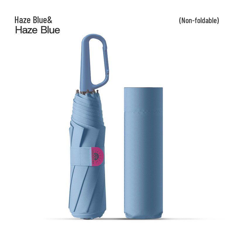 Hand-Opened Dual-Use Umbrella with Memory Patch: Easy to Fold, Store, and UV-Protected for All-Weather Use.