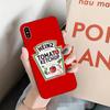 MaiYaCa Cute Ins Heinz Tomato Ketchup Mustard Phone Cases for iPhone 11 12 Pro XS MAX 8 7 6 6S Plus X 5S SE 2020 XR Cover