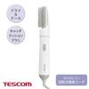 Tescom Fén na vlasy Kulmofén Lehký 22mm Záchyt Polštářová kartáč Bílý TC105B-W