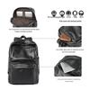 MOYYI Herren Leder Minimalistischer Laptop-Rucksack – Lässige Mode für Studenten und Reisende