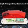 Solar Strobe Warning Light LED Lamp Rechargeable Night Safety Driving Solar Strobe Flashing Lights LED Chip Car Accessories
