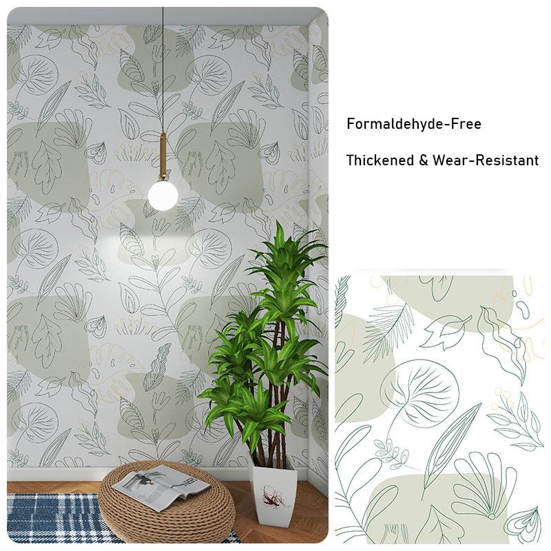 Decorative Printed Extra Thick Durable Wall Stickers Self Adhesive Waterproof Living Room Bedroom Background Wall Home Improvement