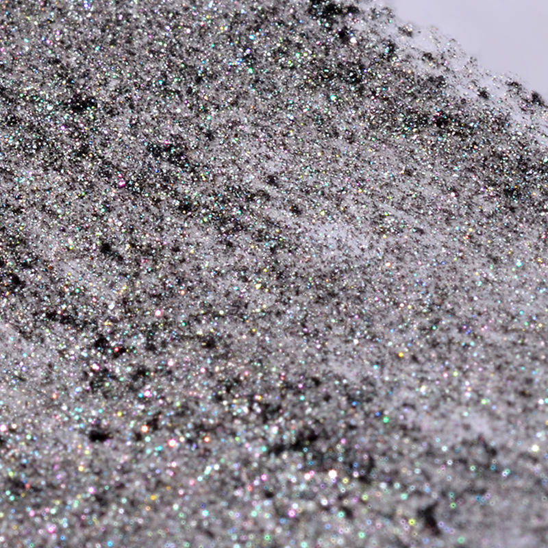 1G/Box Super Magic Mirror Black Nail Glitter UV Gel Polish Chrome Nail Art Pigment Dust Manicure Decorations For Nails DIY