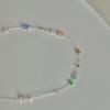 Resin Korean Style Necklace Colorful Beads Y2k Necklace Vintage Girl Choker  Summer