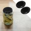 50Pcs Replacement Jar Caps Sealing Canning Lids for Glass Jars Reusable Metal Lids Leakproof for Spices Fruits Jams Wide Mouth