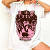 Streetwear Vintage Kobiety The Hex Girls The Hex Girls Horror Kino Film Koszulka Unisex Bawełniana Koszulka Codzienna Harajuku Lato