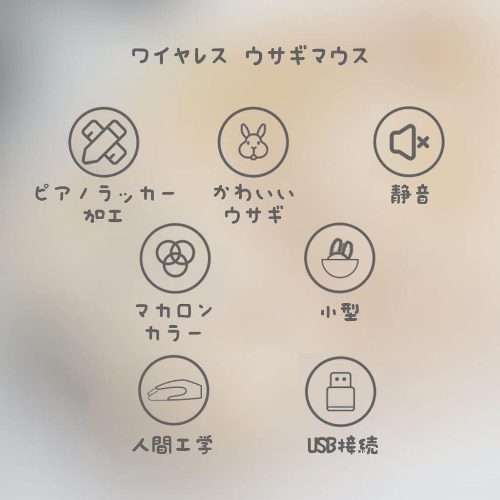 Gugxiom M6 Wireless Rabbit USB Wireless 1200 Compatible with Windows Mouse, Pink, 2.4GHz Mouse, Mouse, Small, Lightweight, Cute, Ergonomic, DPI,