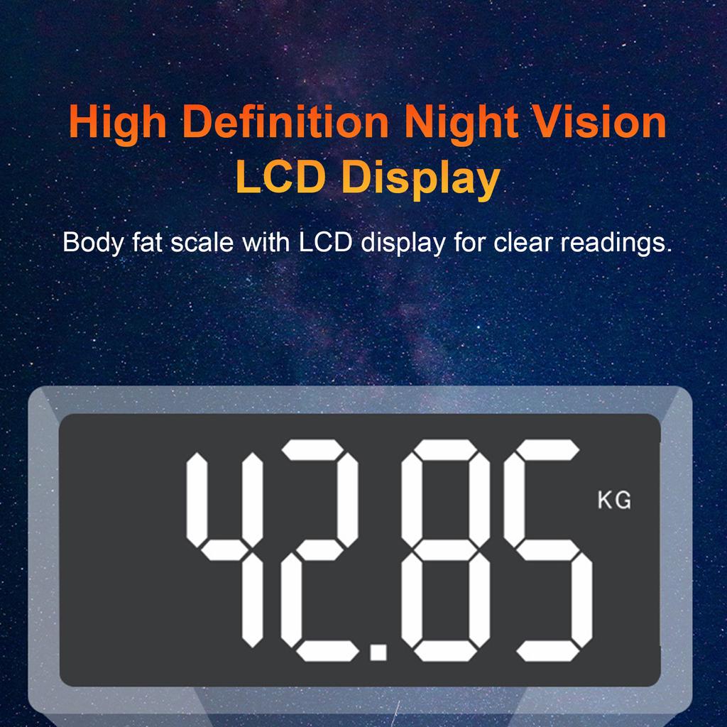 Osobní váha Domácí inteligentní váha na tělesný tuk Vysoce přesná Bluetooth elektronická váha