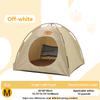 Upgraded cat and dog tent bed, pet summer sunshade tent, enhanced breathability design to keep you cool.