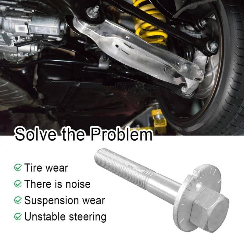 Eccentric Adjustable Suspension Bolts Screw 545802S400 545802S40A 552267S001 552267S00A Lightweight Reduces System Load