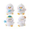 Resin Crafts Mini Duck Figurines DIY Micro Landscape Decoration  Summer Beach
