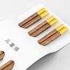 Children's Chopsticks for Home Use, Natural Wood, Short Chopsticks for Toddlers 6-12 Years Old, Non-slip Training Chopsticks