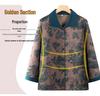 Übergröße Strickjacke für Mütter mittleren und höheren Alters (Frühling Herbst)