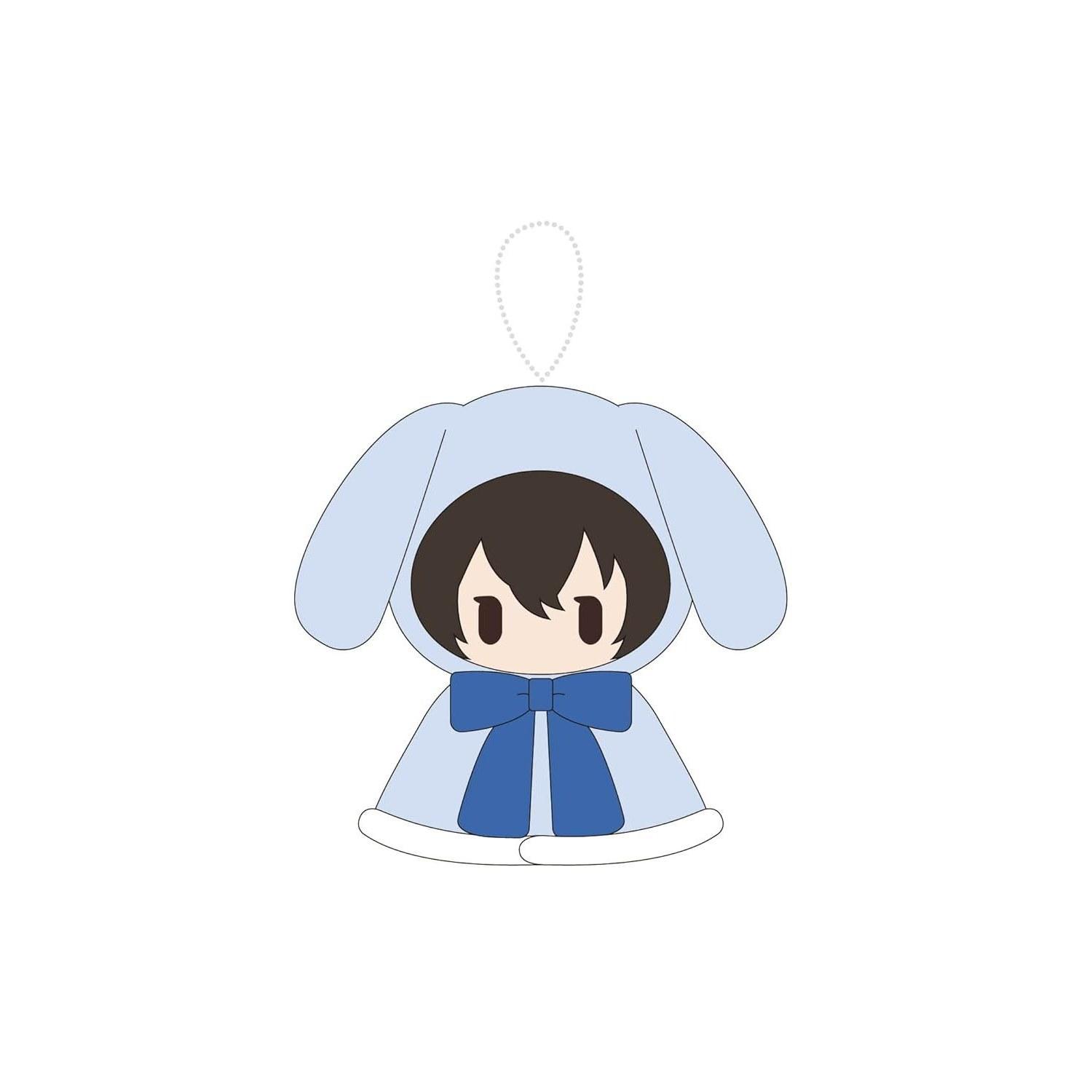 Bungo Stray Dogs Osamu Dazai Retro-style Rabbit Cape Plush Toy