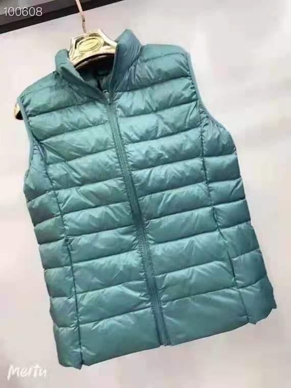 2025 Women's Lightweight Slim Fit Fashion Down Vest - Thin White Duck Down Jacket
