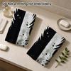 Absorbent Soft Bath Towel, Split Black White Angel Wings Print, Quick Dry Shower Towel