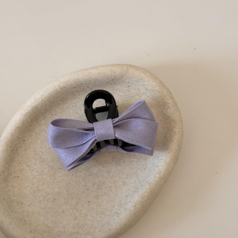 Bows Princess Head Small Size Hairpin Clip Women's High Fashion Retro Side Braid Hairpin Hair Clip