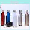 Insulated 500ml Stainless Steel Water Bottle Flask For Hot Or Cold Beverages