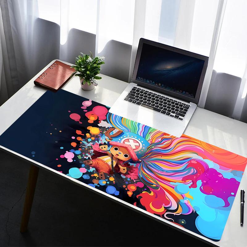 Mouse Pad Computer Gamer PC Accessories Mousepad One Piece Tony Tony Chopper Rubber Non Slip Desk Mat Laptop Gamer Keyboard Pad
