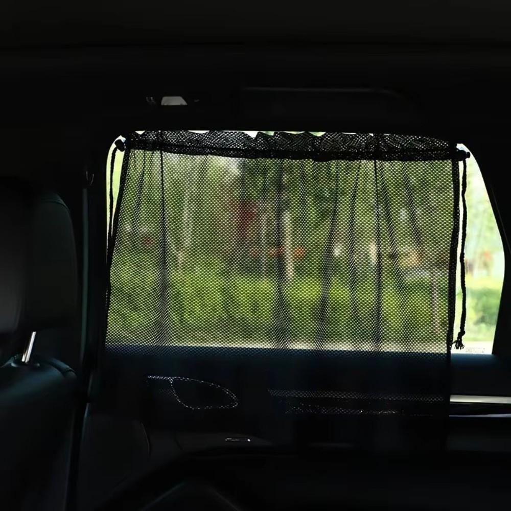 Cute Sunshade Curtain Essential Car Sunscreen Curtain New Car Curtain Summer