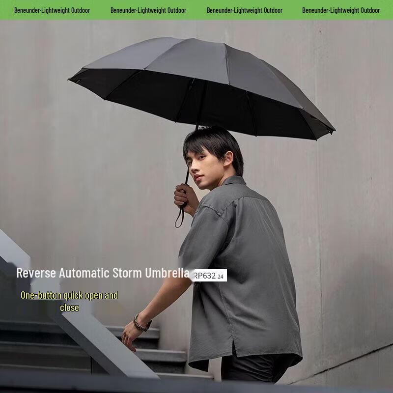 Beneunder Automatic Three-Fold Umbrella